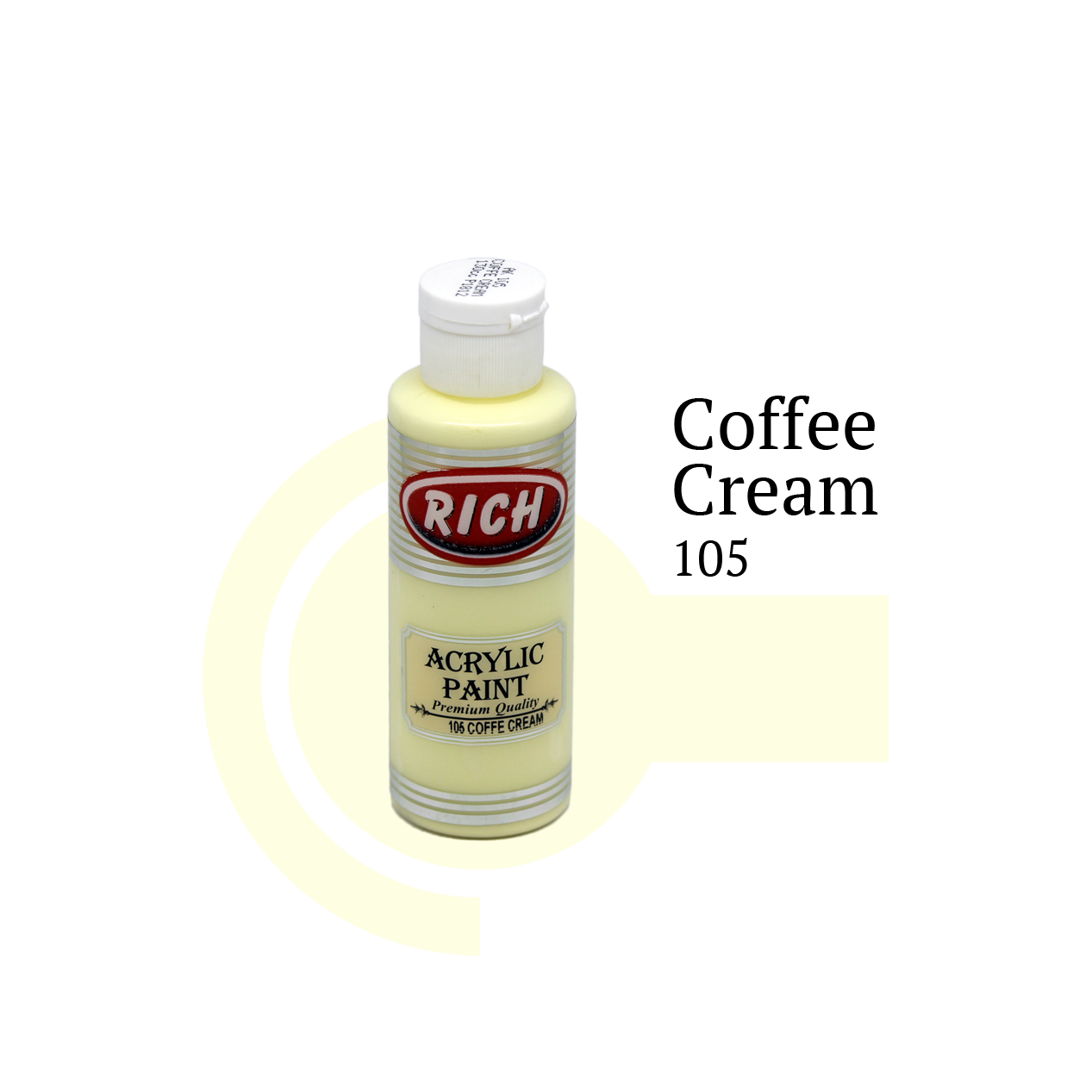 Akrilna boja RICH coffe cream 105
