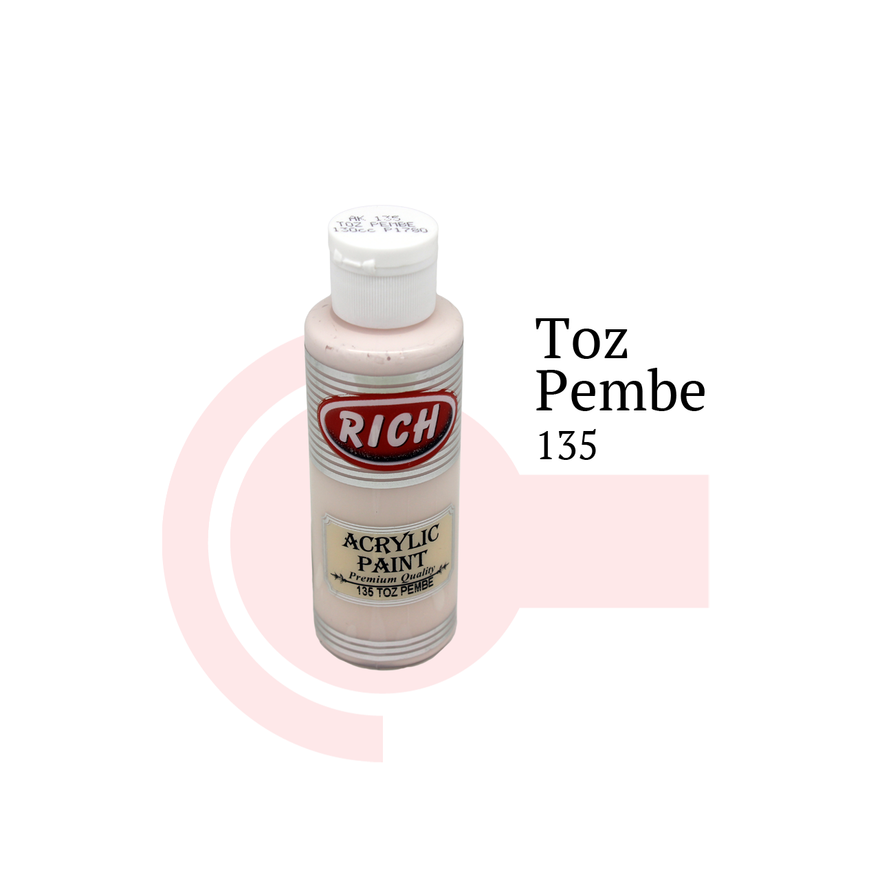 Akrilna boja RICH dust pink 135