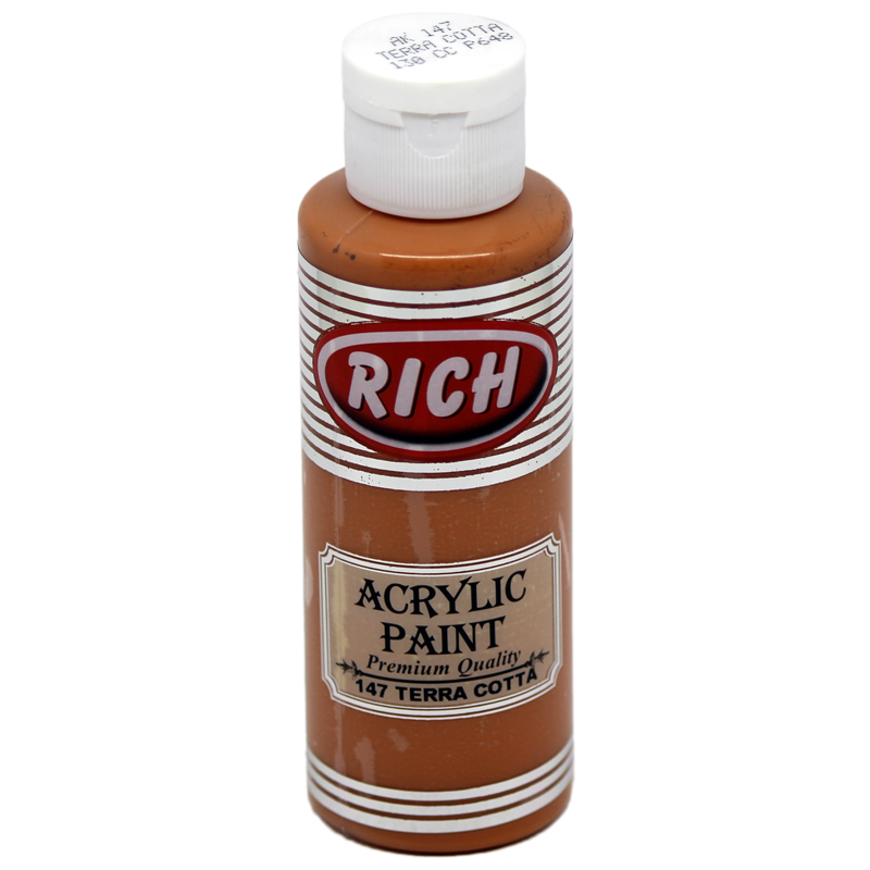 Akrilna boja RICH terra cotta 147