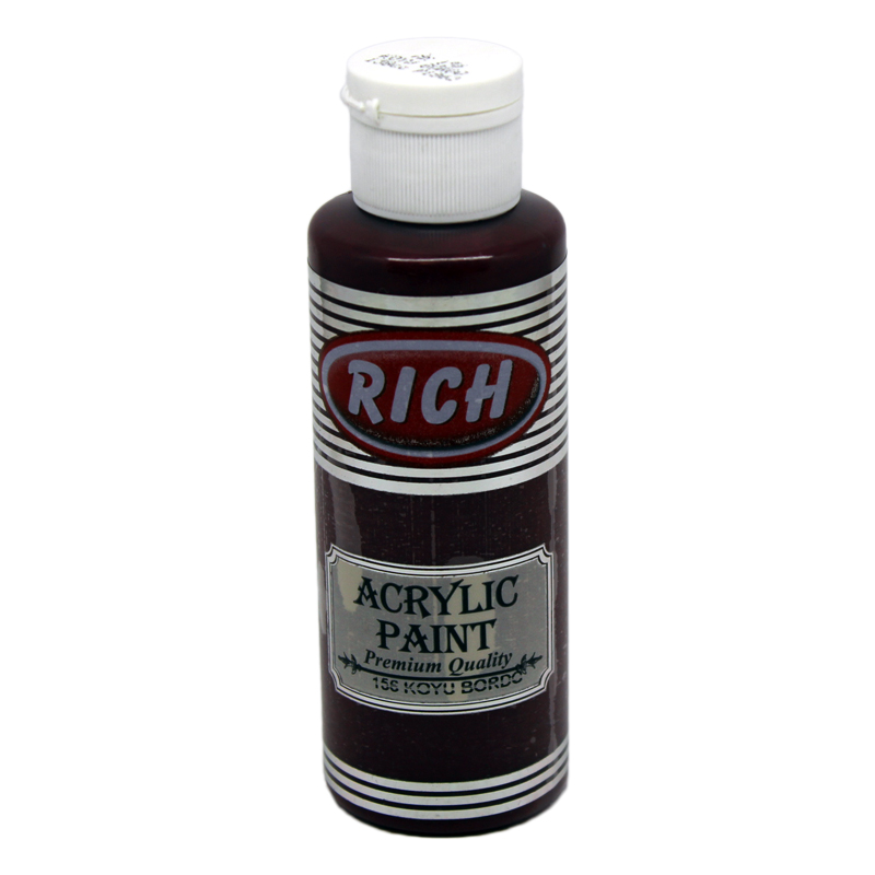 Akrilna boja RICH dark burgundy 156