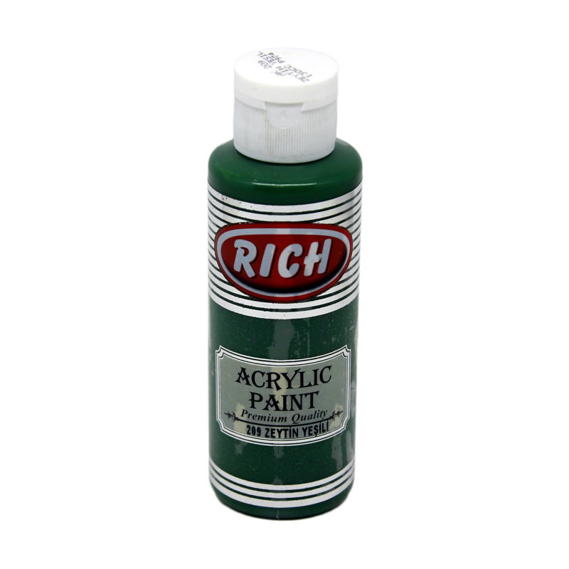 Akrilna boja RICH olive green 209