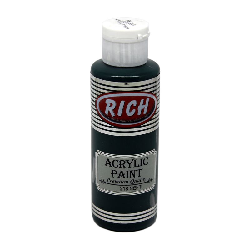 Akrilna boja RICH neft green 218