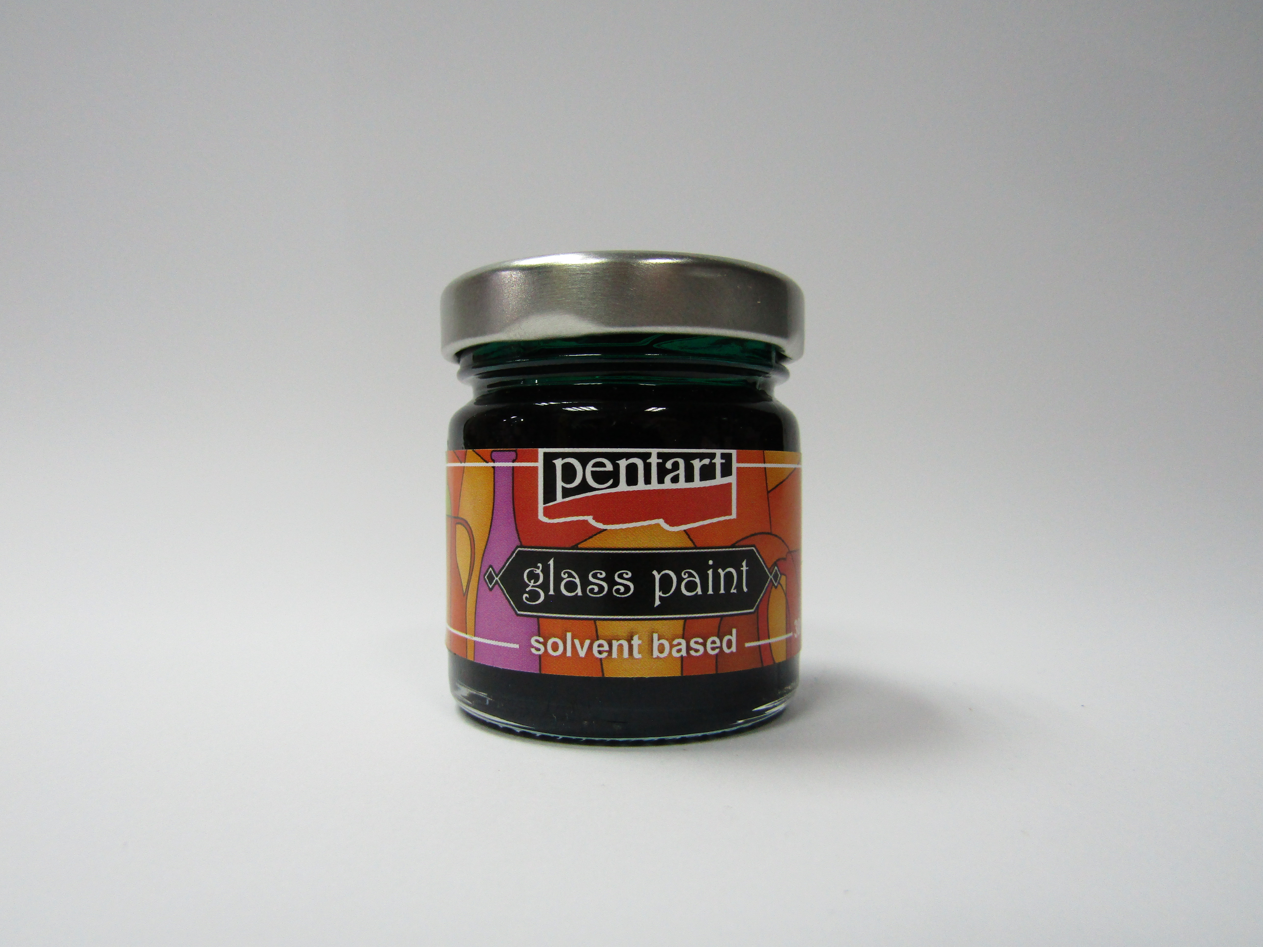Pentart boja za staklo green