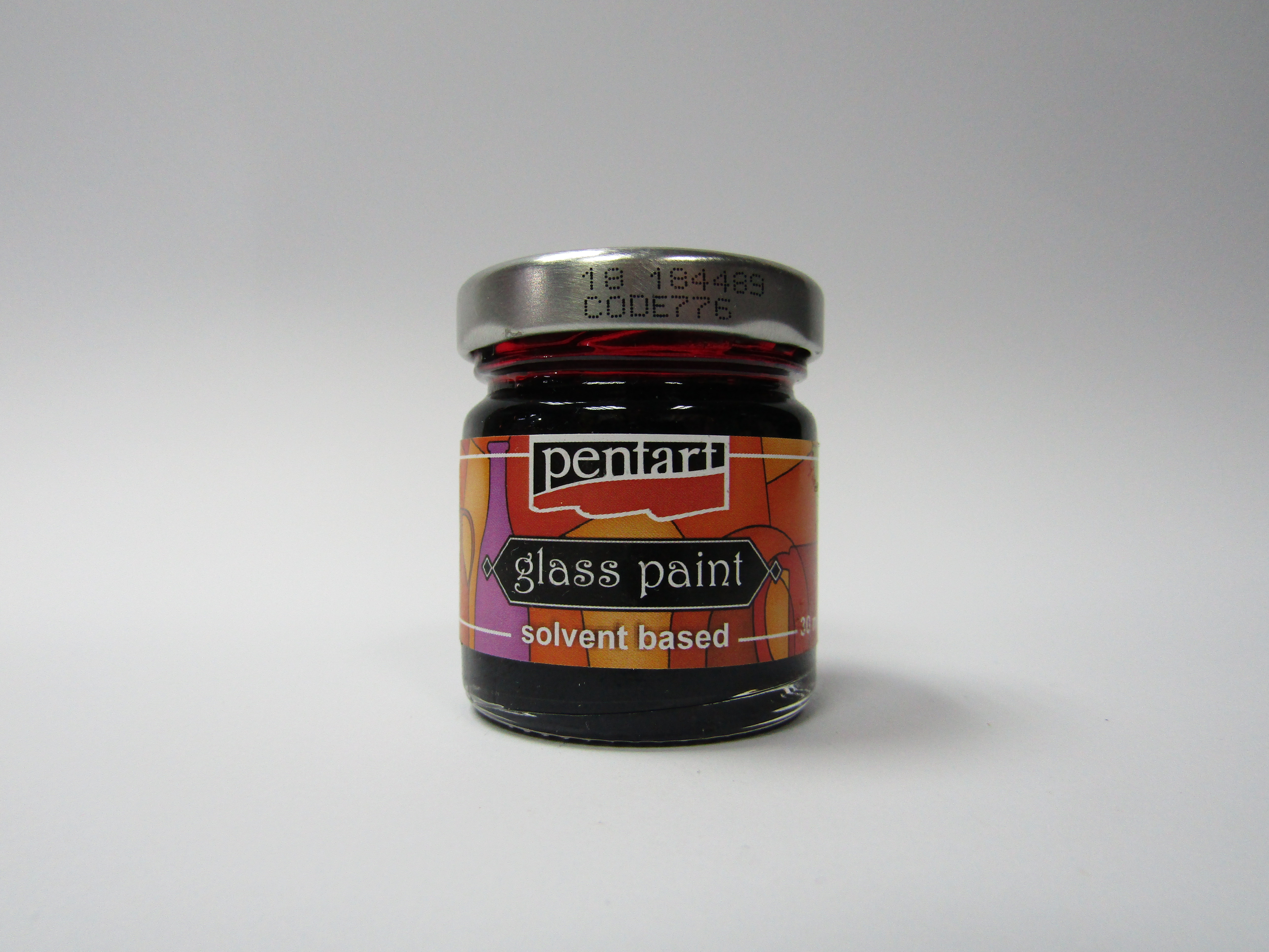 Pentart boja za staklo red